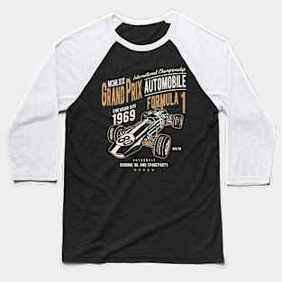 Grand Prix - Formula One International Championship Baseball T-Shirt